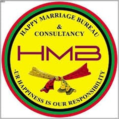 happy marriage bureau logo